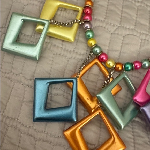 Super fun 80’s necklace - various colors GUC - Picture 3 of 3